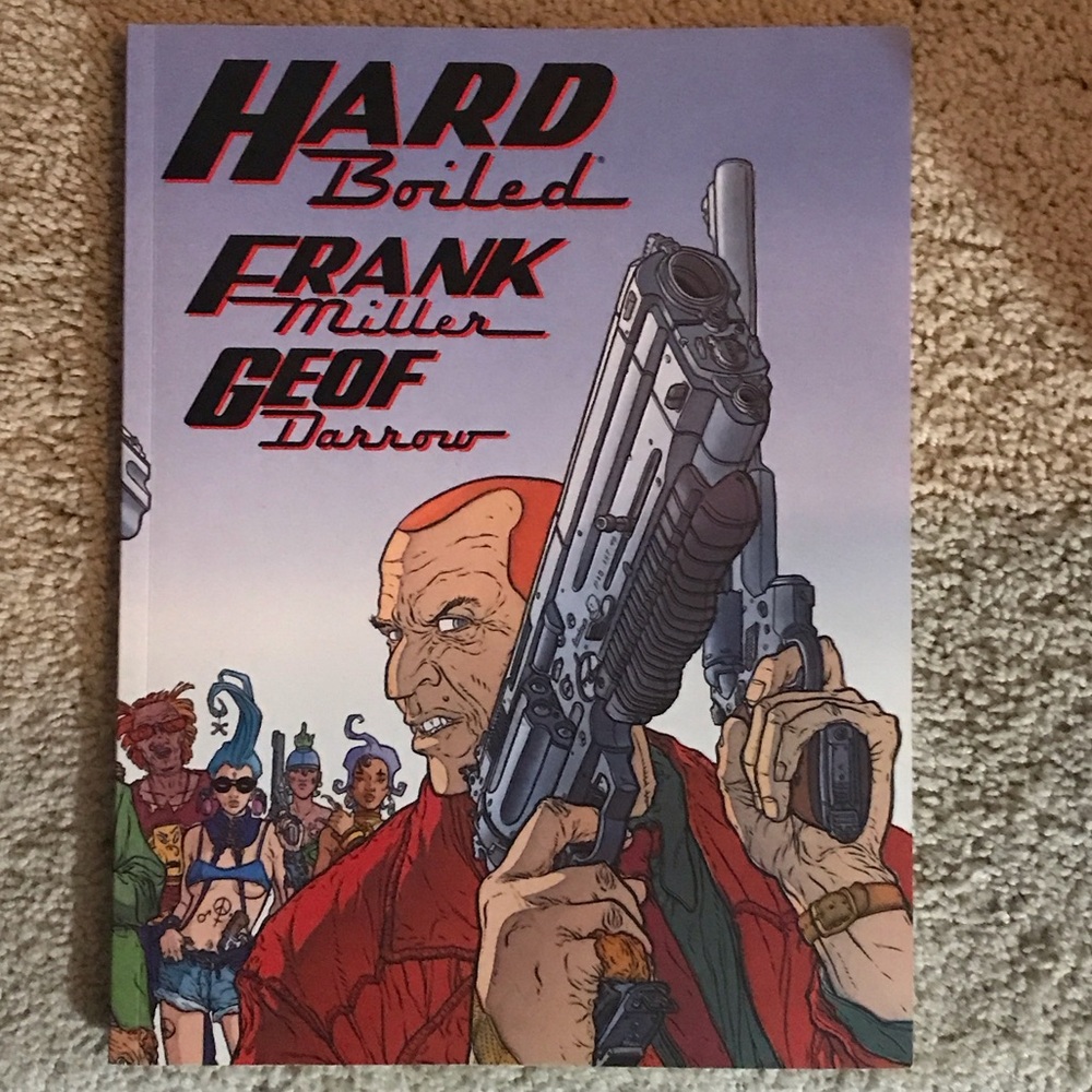 Dark Horse Hard Boiled Graphic Novel by Frank Miller and Geof Darrow -